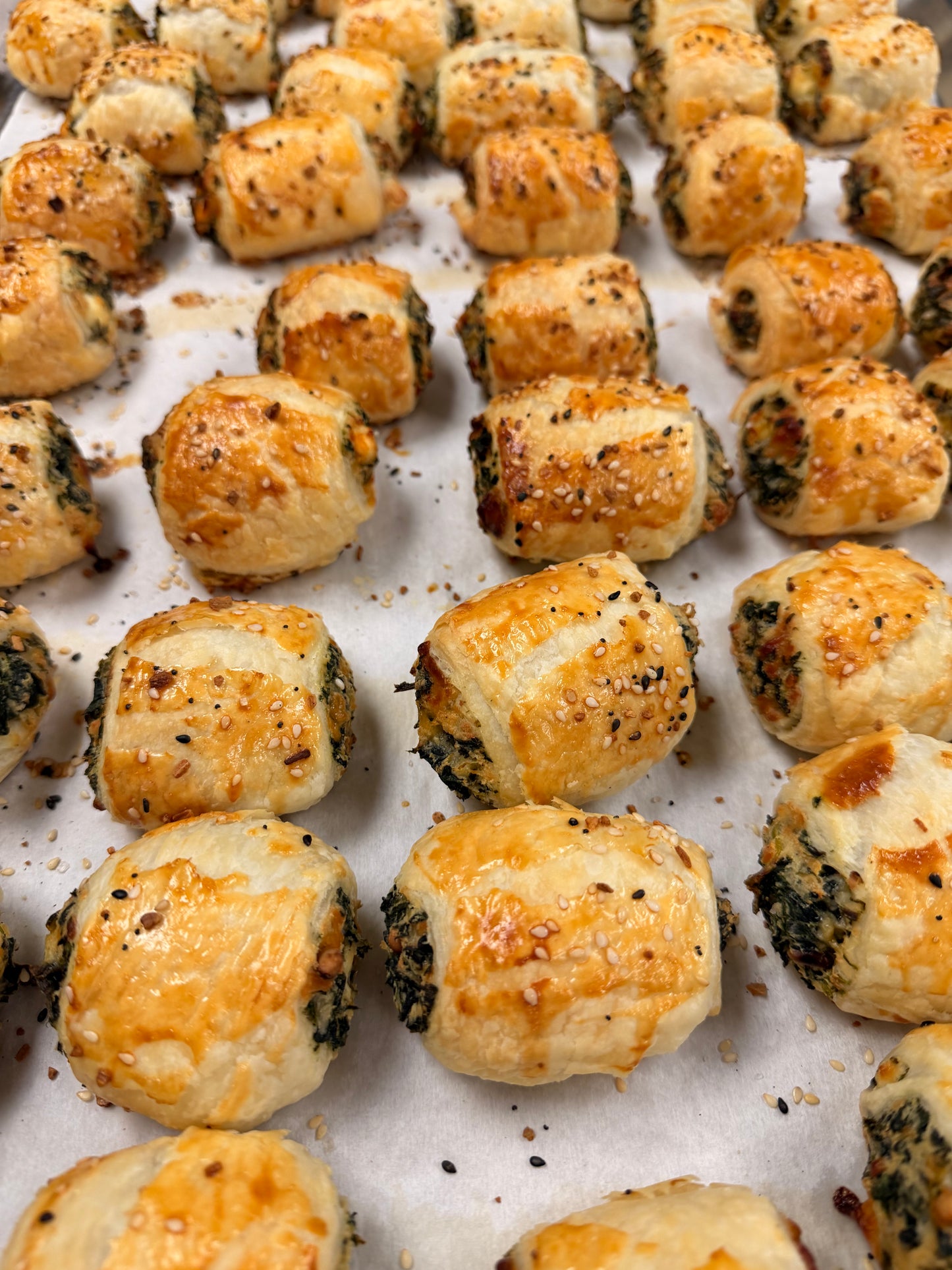 Spinach, Feta & Ricotta Rolls
