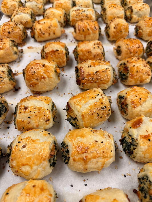 Spinach, Feta & Ricotta Rolls