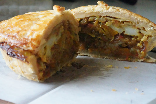 Vegetable Curry Pie
